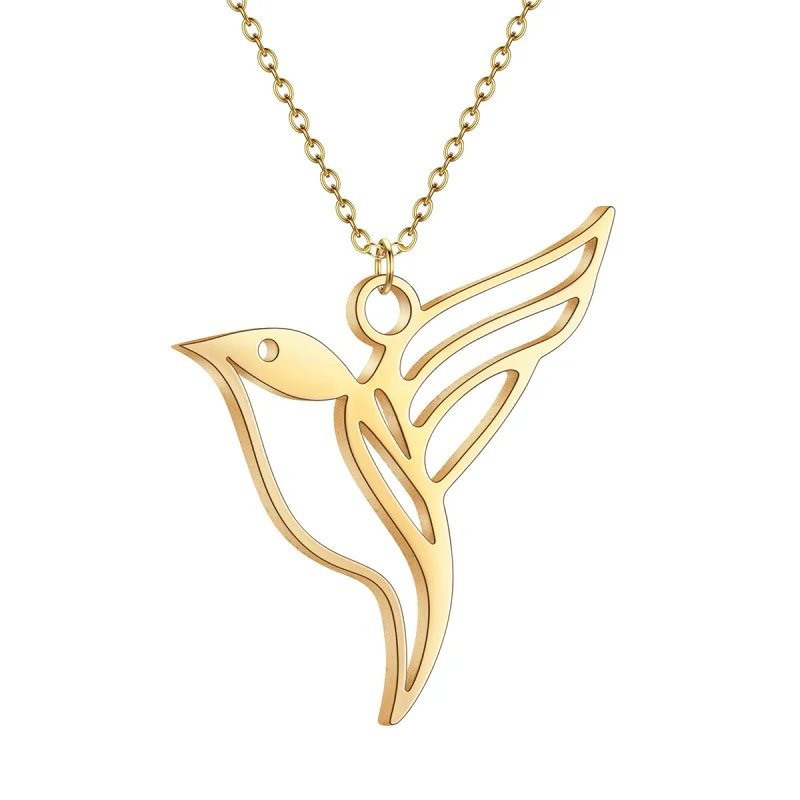 Cxwind Brid Small luxury Pendant Women Stainless Steel Necklace For Woman Festive Party Jewelry Birthday Gift Wholesale 2025
Cxwind Brid Small luxury Pendant Women Stainless Steel Necklace For Woman Festive Party Jewelry Birthday Gift Wholesale 2025