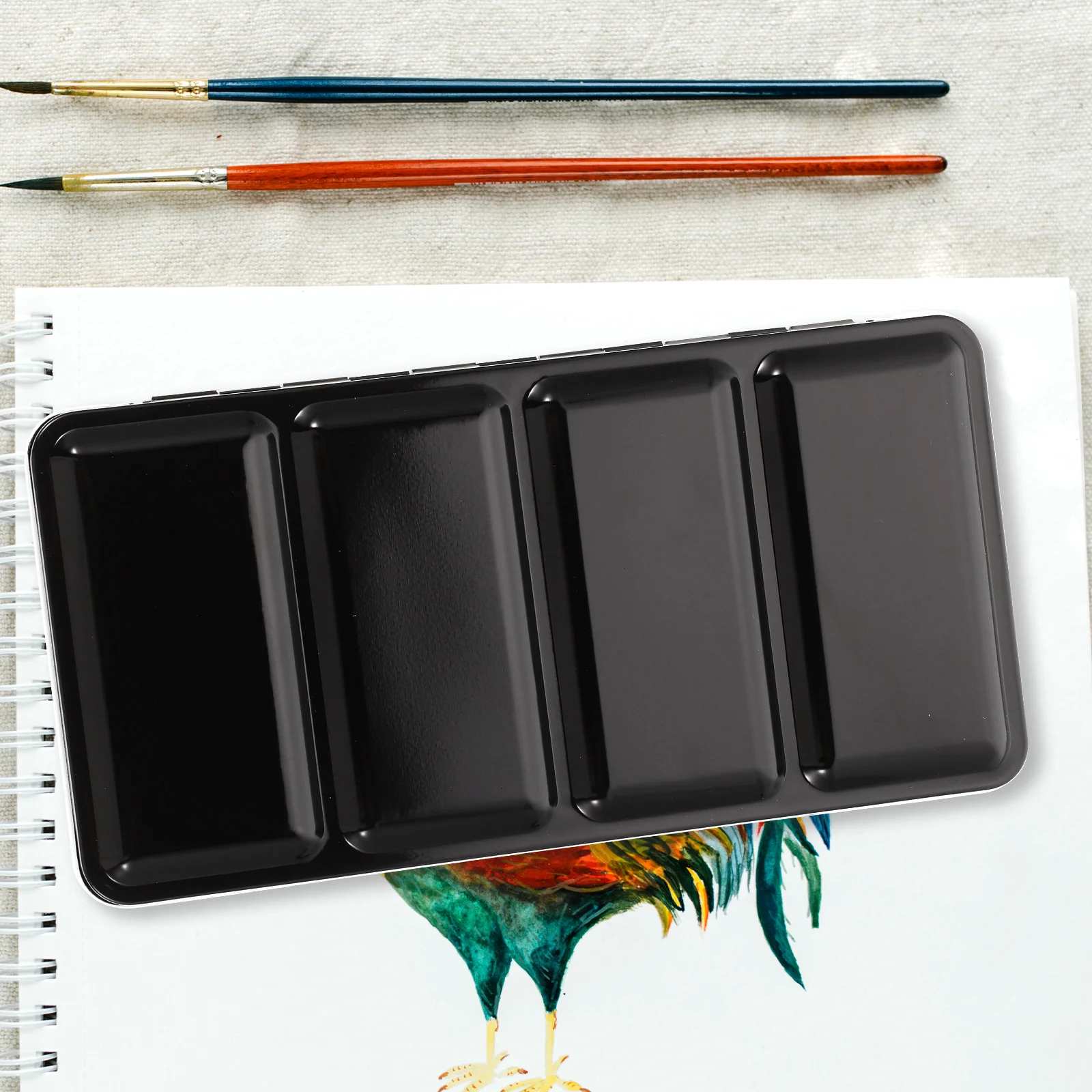 Empty Watercolor Tins Paint Case Palette Storage Boxes Pigment Iron Box Travel Reusable Lightweight Portable Artists Students
Empty Watercolor Tins Paint Case Palette Storage Boxes Pigment Iron Box Travel Reusable Lightweight Portable Artists Students