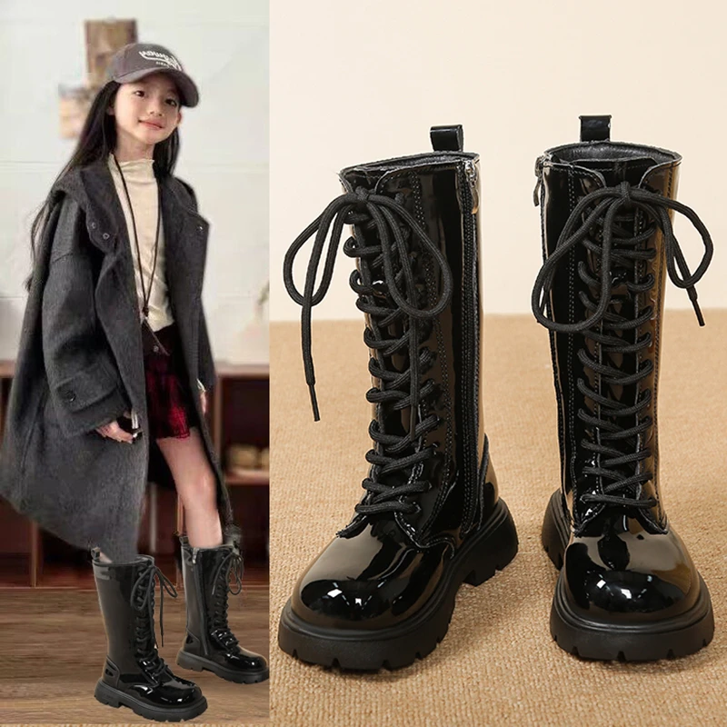 2025 Winter New Fashion Style Kids Boots Simple Soft Bottom Girls' Snow Boots Comfort Anti Slip Child Long Boots Детские Сапоги
2025 Winter New Fashion Style Kids Boots Simple Soft Bottom Girls' Snow Boots Comfort Anti Slip Child Long Boots Детские Сапоги