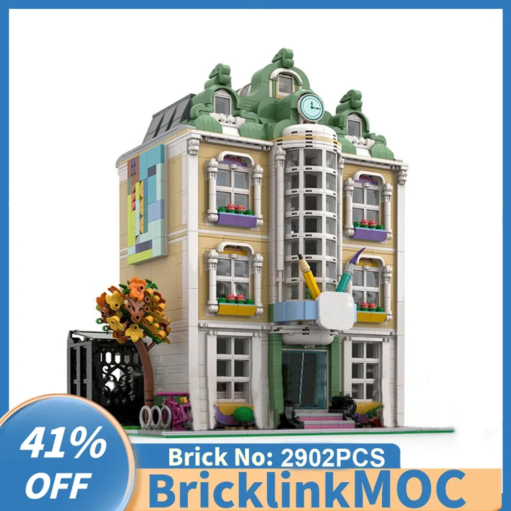 НОВЫЙ 2902 шт., город, хит продаж, вид на улицу, Moc, модульная художественная школьная угловая модель, творческие идеи «сделай сам», детские игрушки, подарочные блоки MOC-41711
НОВЫЙ 2902 шт., город, хит продаж, вид на улицу, Moc, модульная художественная школьная угловая модель, творческие идеи «сделай сам», детские игрушки, подарочные блоки MOC-41711