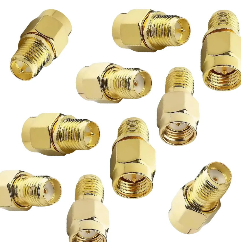 Адаптер SMA-RP-SMA, коаксиальный радиочастотный разъем, конвертер SMA (папа) в RP-SMA (мама), медь, латунь
Адаптер SMA-RP-SMA, коаксиальный радиочастотный разъем, конвертер SMA (папа) в RP-SMA (мама), медь, латунь