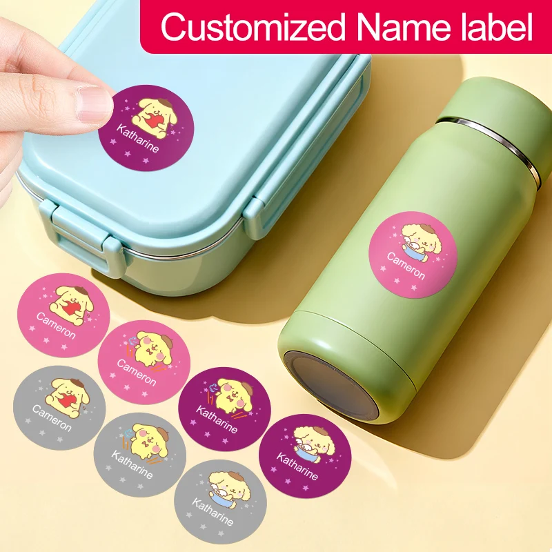 Custom Sanrio Pompompurin Waterproof Name Stickers - Durable Trendy, and Colorful Labels for School Supplies & Christmas Gifts
Custom Sanrio Pompompurin Waterproof Name Stickers - Durable Trendy, and Colorful Labels for School Supplies & Christmas Gifts