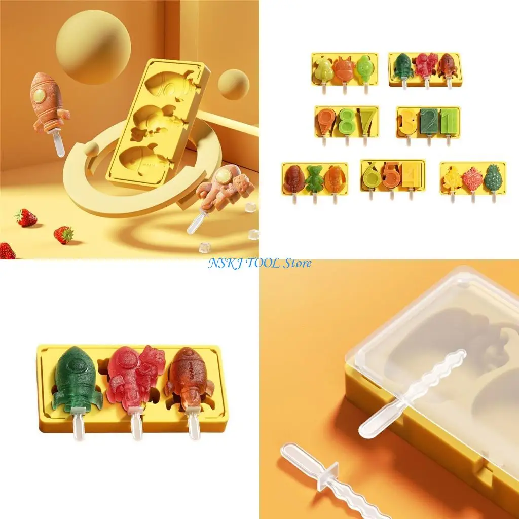 L8RC Silicone Ice Lolly Moulds Ice Cream Molds Silicone Popsicles Molds for Ice Cream
L8RC Silicone Ice Lolly Moulds Ice Cream Molds Silicone Popsicles Molds for Ice Cream