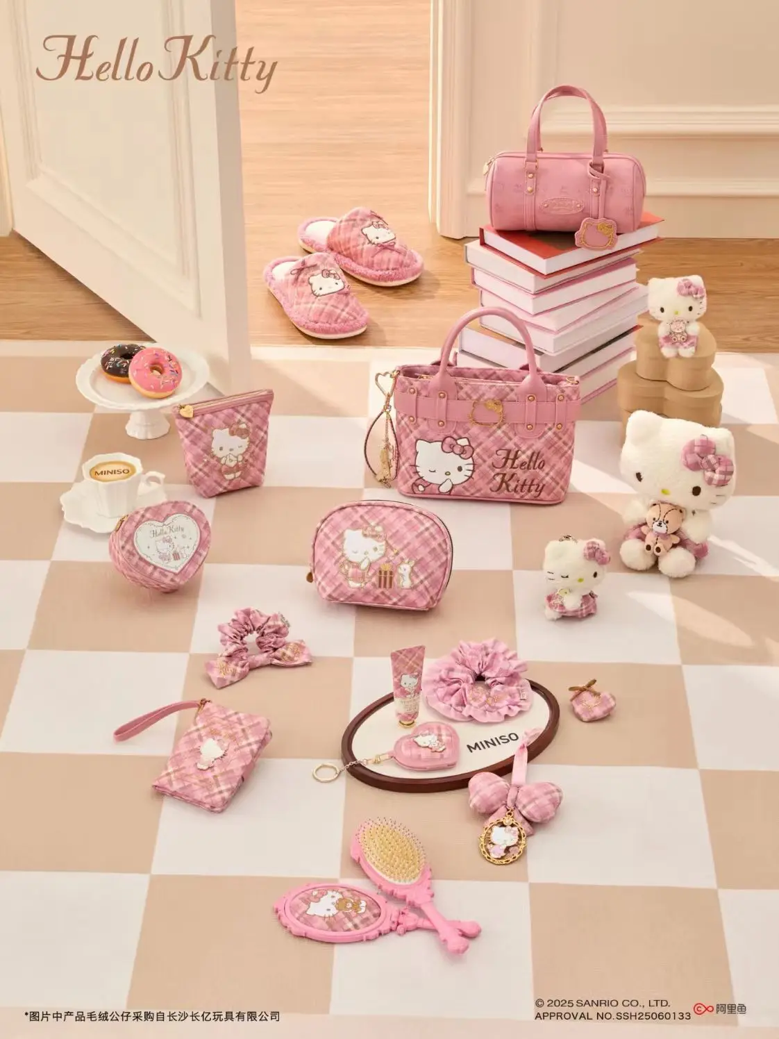 Sanrio Retro Plaid Tote Bag for Women, Vintage Checkered Fall Winter Handbag with Large Capacity - Multi-Purpose Design
Sanrio Retro Plaid Tote Bag for Women, Vintage Checkered Fall Winter Handbag with Large Capacity - Multi-Purpose Design