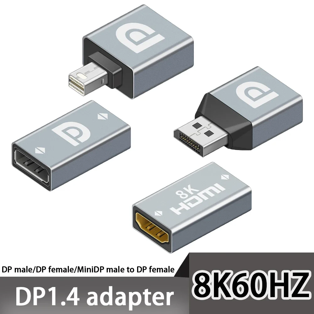 Адаптер Mini Displayport to Displayport 8k DP1.4 8K@60Hz DP Mini Male to DP Female Extension Adapter Converter
Адаптер Mini Displayport to Displayport 8k DP1.4 8K@60Hz DP Mini Male to DP Female Extension Adapter Converter