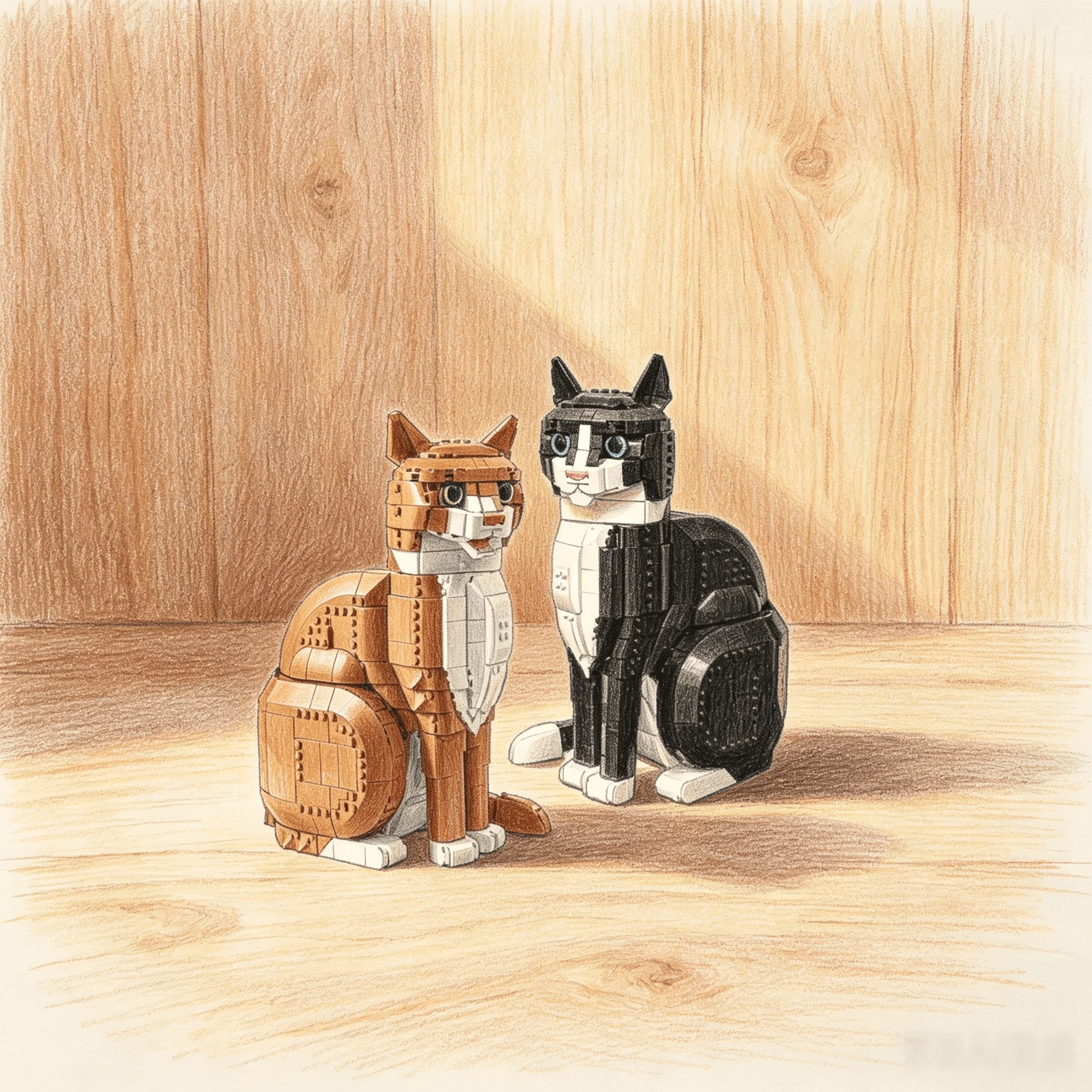 2026 New Ideas Orange Cat Tuxedo Cat Animal Model Building Blocks Assemble Cute Cartoon Bricks Puzzle Toys For Gifts
2026 New Ideas Orange Cat Tuxedo Cat Animal Model Building Blocks Assemble Cute Cartoon Bricks Puzzle Toys For Gifts