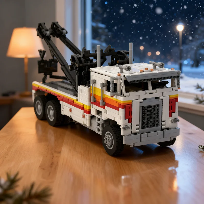 2467pcs MOC Freightliner FLA Wrecker Truck Technical Model Building blocks Architecture Christmas gifts toy idea Education DIY
2467pcs MOC Freightliner FLA Wrecker Truck Technical Model Building blocks Architecture Christmas gifts toy idea Education DIY