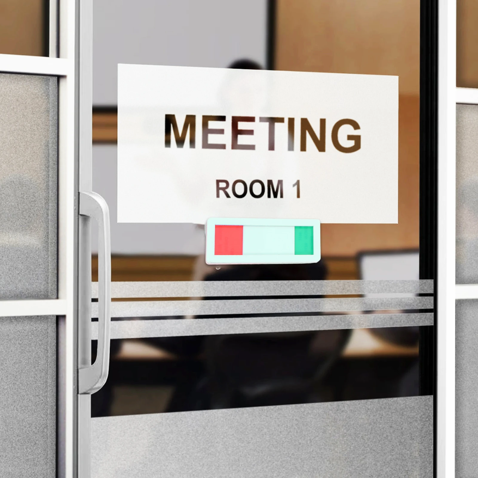 4pcs Acrylic Meeting Room Sign Sturdy Self-Adhesive Sliding Door Indicator Office Conference In Session Vacant Privacy
4pcs Acrylic Meeting Room Sign Sturdy Self-Adhesive Sliding Door Indicator Office Conference In Session Vacant Privacy