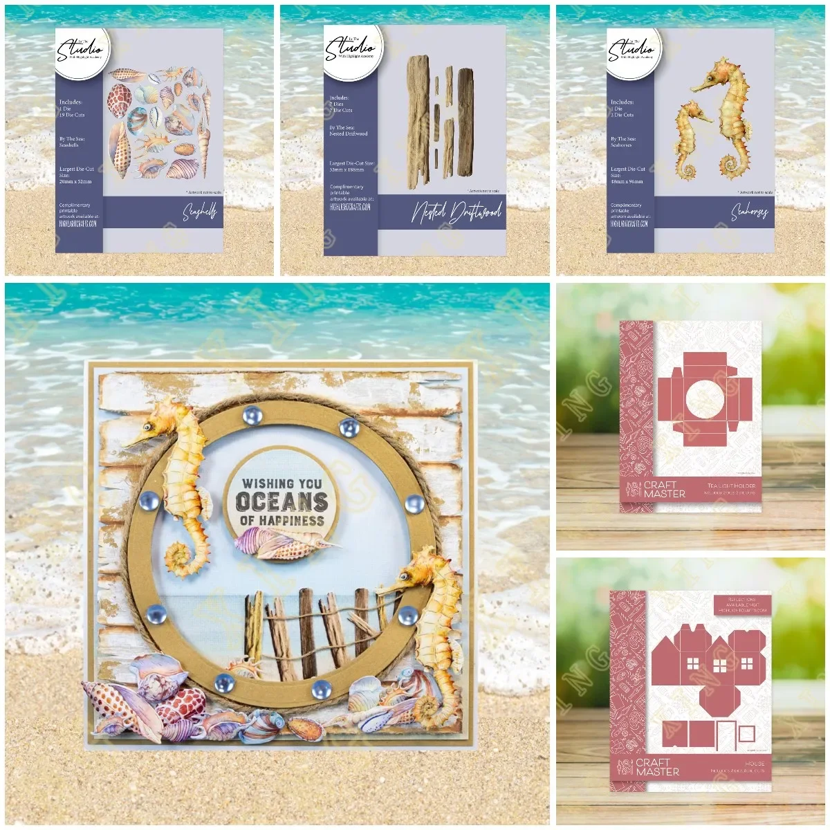 New Master House Seahorse Seashells Metal Cutting Dies For Scrapbooking Paper Making Embossing Card Crafts Die Cut Making
New Master House Seahorse Seashells Metal Cutting Dies For Scrapbooking Paper Making Embossing Card Crafts Die Cut Making