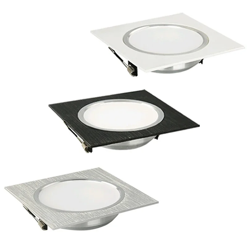 LED Downlight Square Recessed lights 3W 5W 7W 9W 12W Ceiling Lamp for Kitchen/Home/Office/Living room Indoor Lighting AC220V
LED Downlight Square Recessed lights 3W 5W 7W 9W 12W Ceiling Lamp for Kitchen/Home/Office/Living room Indoor Lighting AC220V