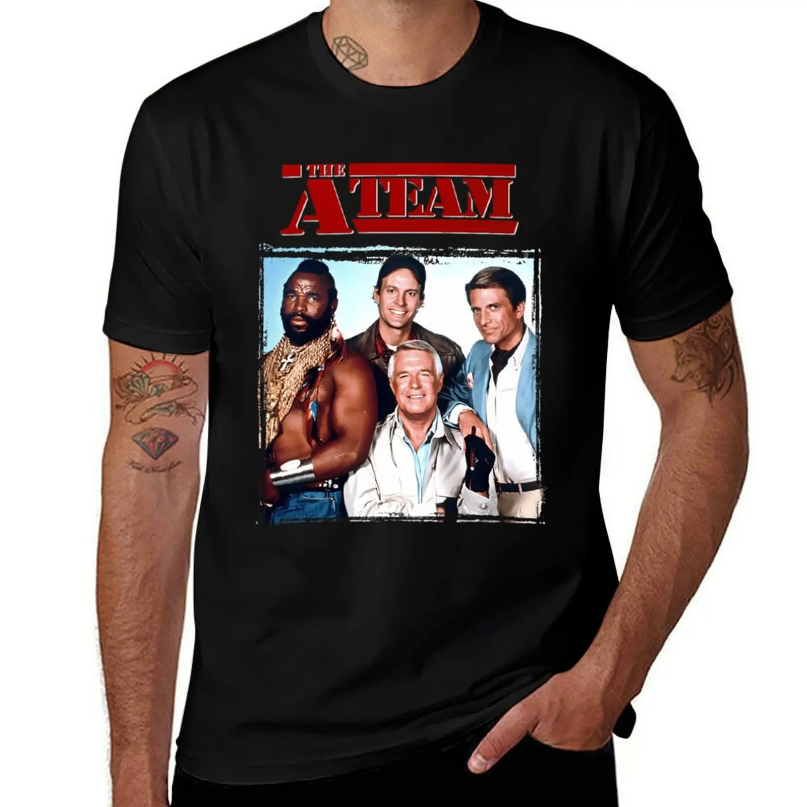The A-Team T-Shirt plus size tops graphic shirts tops customs design your own Men's clothing
The A-Team T-Shirt plus size tops graphic shirts tops customs design your own Men's clothing