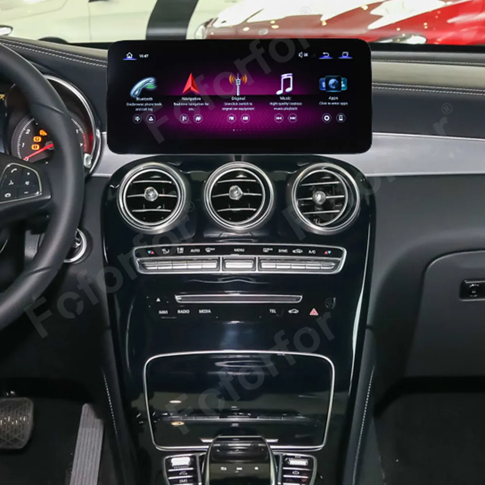 Carplay Android 13 Car DVD Player Multimedia Tape Recorder 12.3-inch GPS wireless navigation for Mercedes GLC C Class 2016-2018
Carplay Android 13 Car DVD Player Multimedia Tape Recorder 12.3-inch GPS wireless navigation for Mercedes GLC C Class 2016-2018