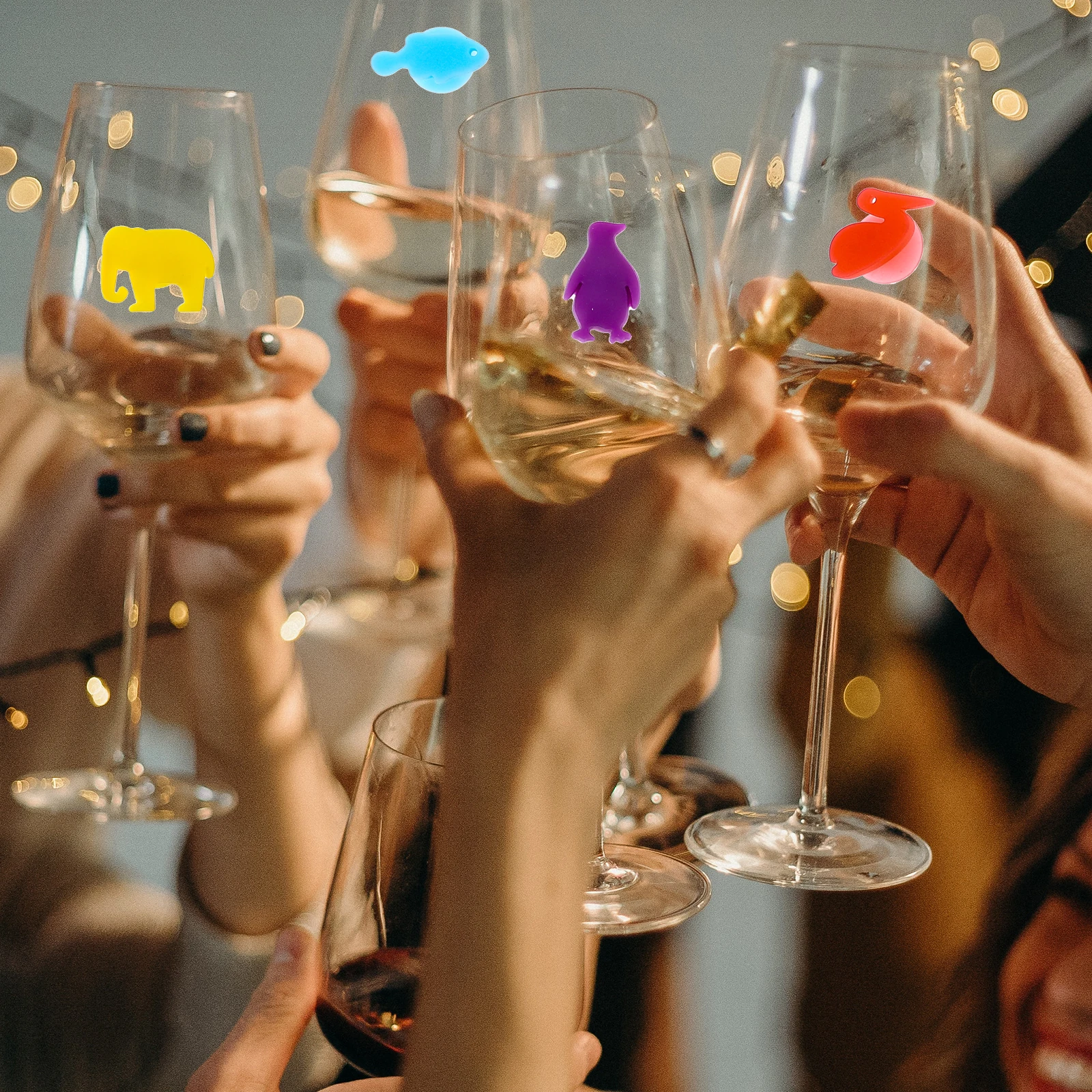 24 Pcs Glass Label Cocktail Party Decorations Markers for Glassware Drinks Cup Identifiers
24 Pcs Glass Label Cocktail Party Decorations Markers for Glassware Drinks Cup Identifiers