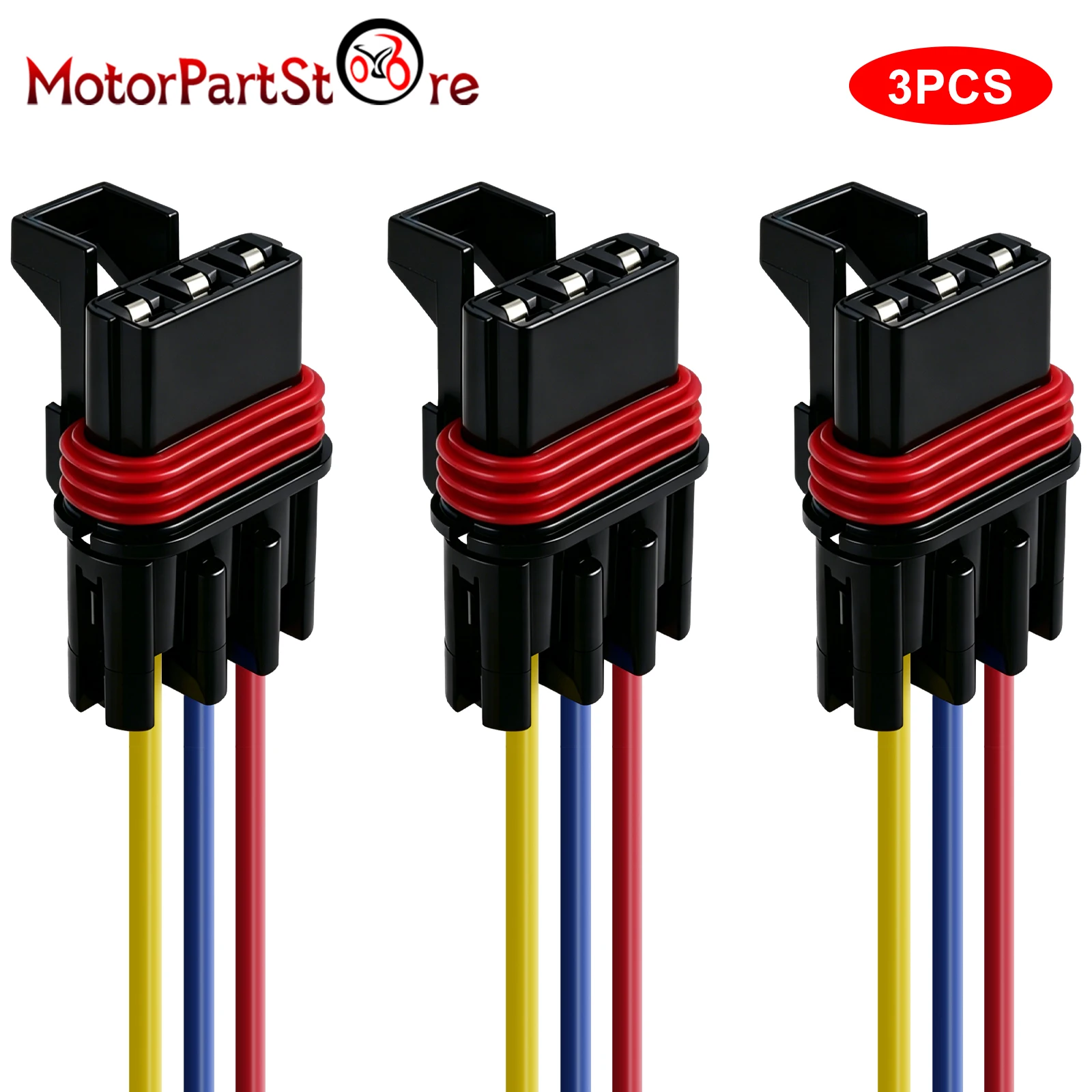 3PCS Pulse Power Plug Connector Pigtail for Polaris Ranger XP 1000 RZR Pro General 1000 XP Ranger Crew Pulse Bar Wiring Harnes
3PCS Pulse Power Plug Connector Pigtail for Polaris Ranger XP 1000 RZR Pro General 1000 XP Ranger Crew Pulse Bar Wiring Harnes