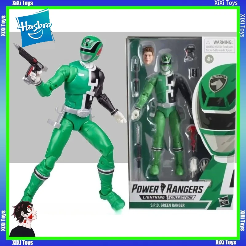 In Stock Hasbro Toys Power Rangers Lightning Collection S.P.D. Green Ranger 6-Inch Action Figure Model Ornament Toy Gifts
In Stock Hasbro Toys Power Rangers Lightning Collection S.P.D. Green Ranger 6-Inch Action Figure Model Ornament Toy Gifts