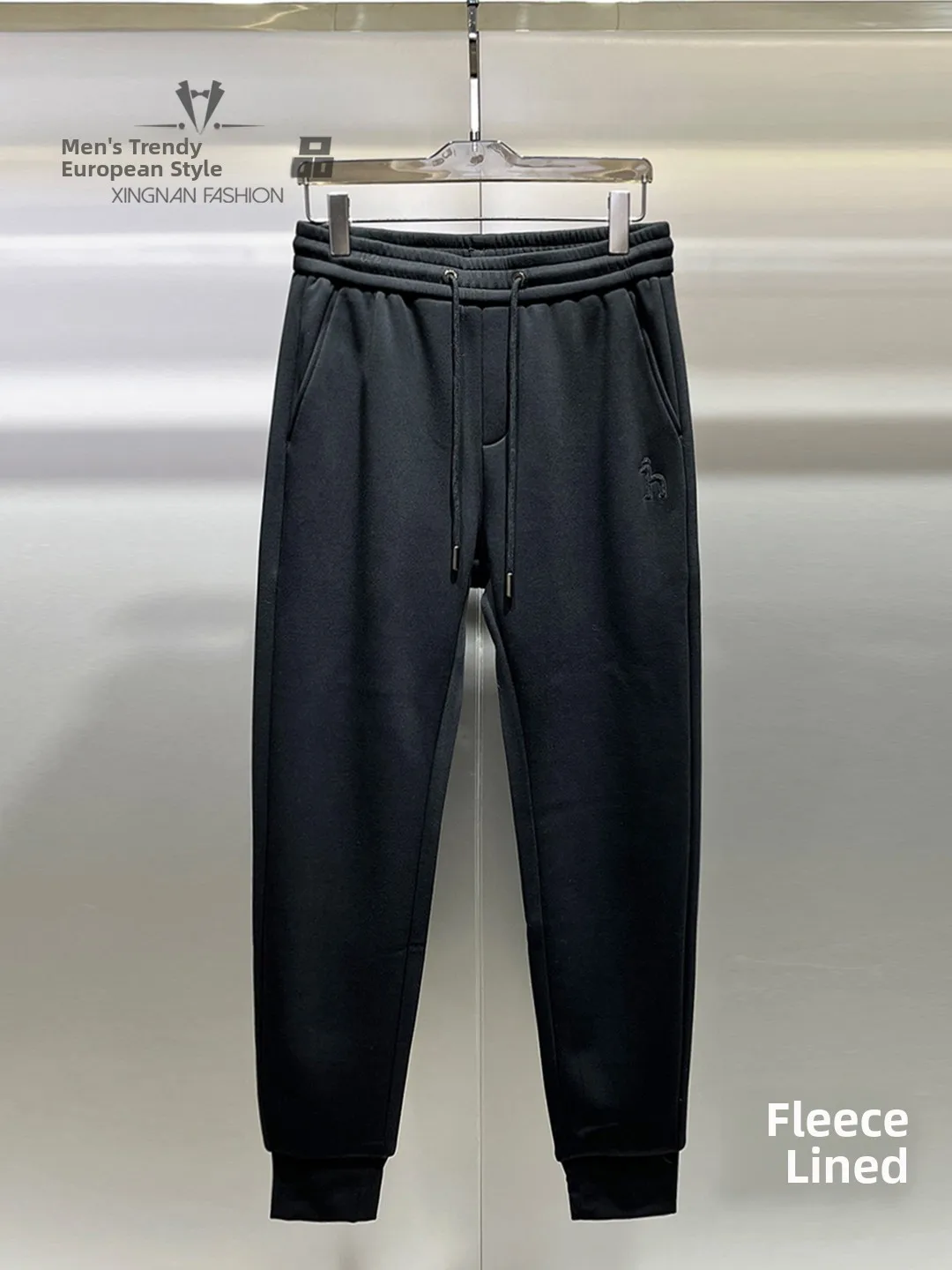 Men's Fce Lined Dstring Casual Pants Bla Elastic Waist Sports Trousers Versatile Comfortable Cotton Blend Winter 2025
Men's Fce Lined Dstring Casual Pants Bla Elastic Waist Sports Trousers Versatile Comfortable Cotton Blend Winter 2025