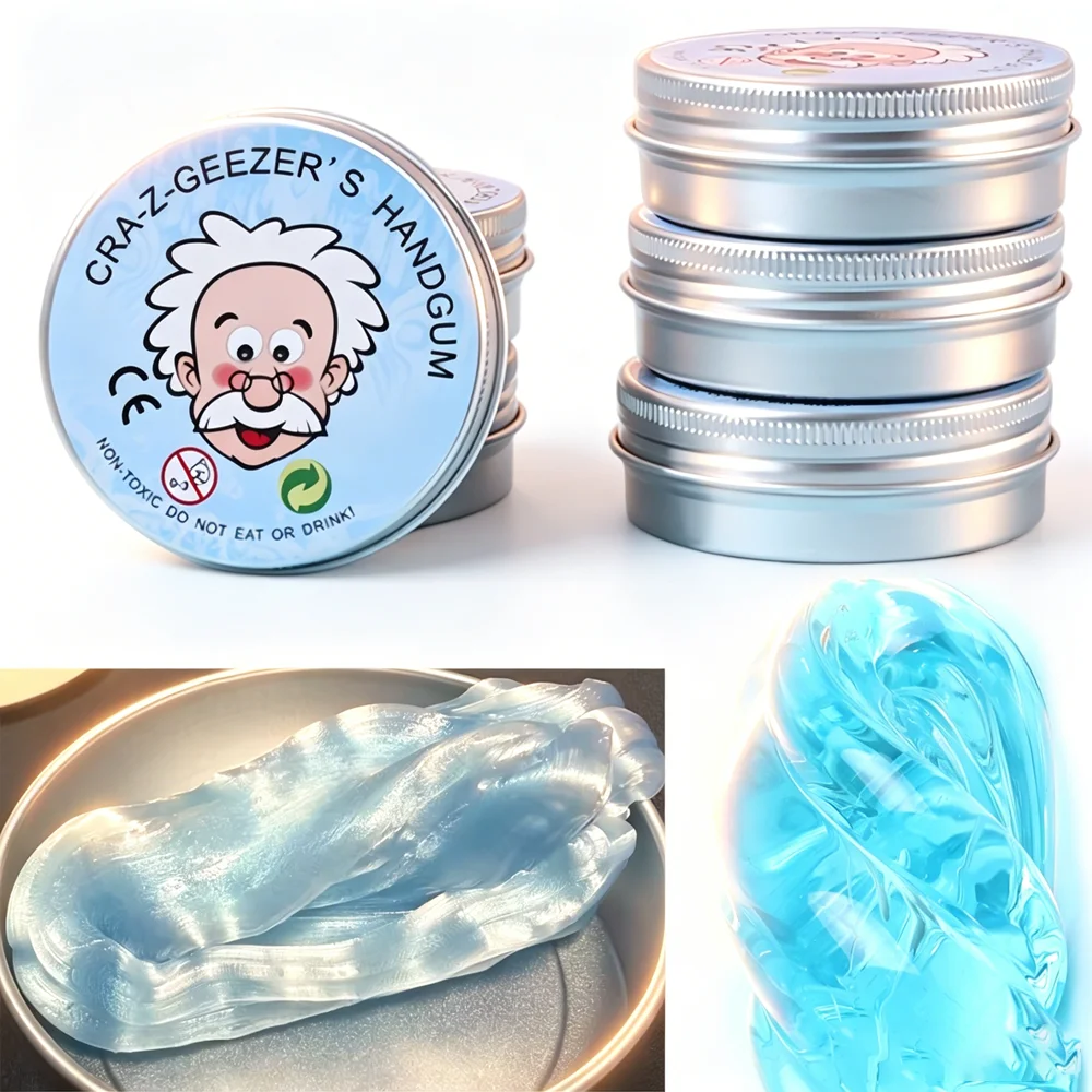 Reusable Putty Liquid Crystal Bouncy Slime Toy Set Kid Safe Mud Stress Relief Toys Color Clay Handmade DIY Handgum Playdough
Reusable Putty Liquid Crystal Bouncy Slime Toy Set Kid Safe Mud Stress Relief Toys Color Clay Handmade DIY Handgum Playdough
