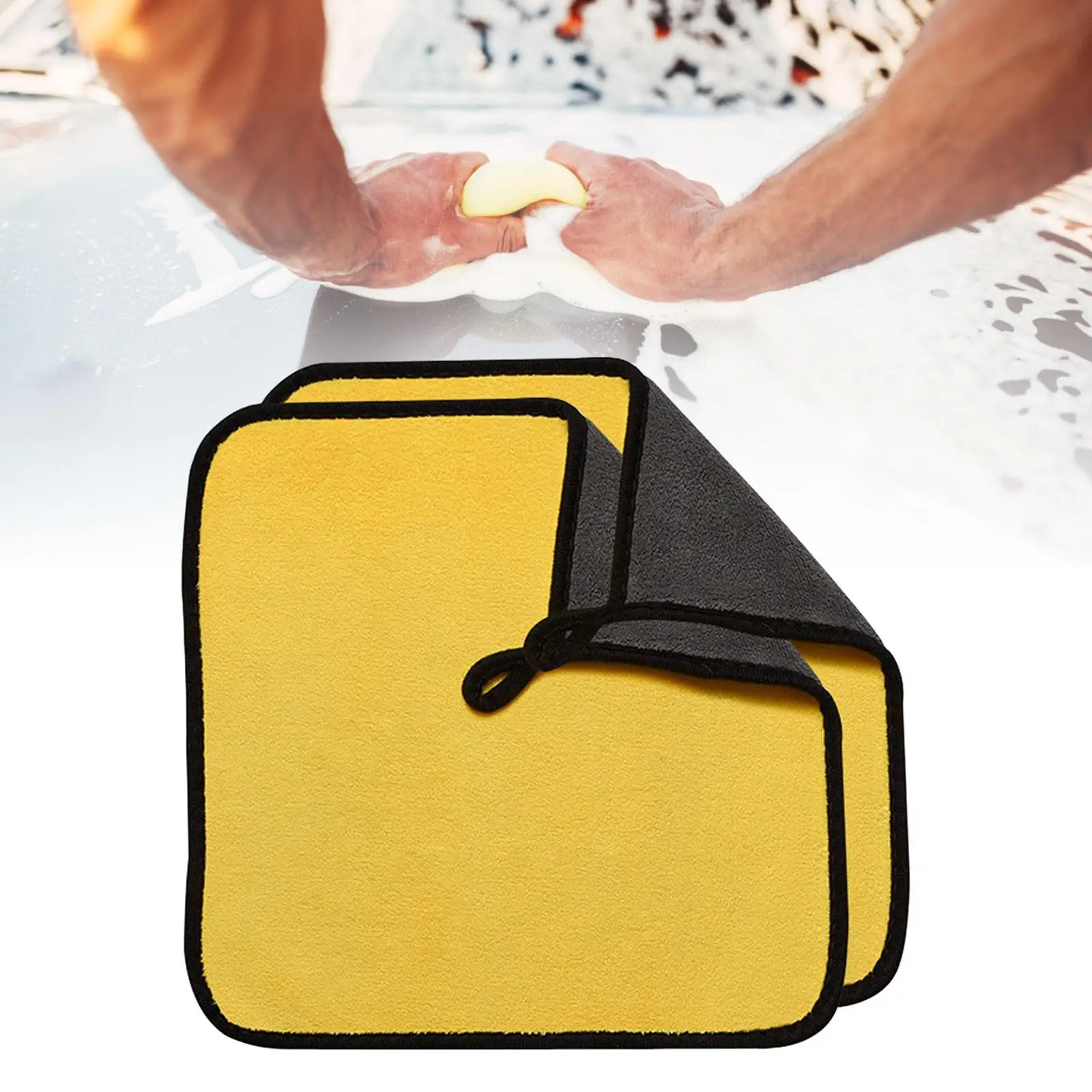 2 Pieces Microfiber Car Drying Towel Scratch Free Reusable Car Wash
2 Pieces Microfiber Car Drying Towel Scratch Free Reusable Car Wash