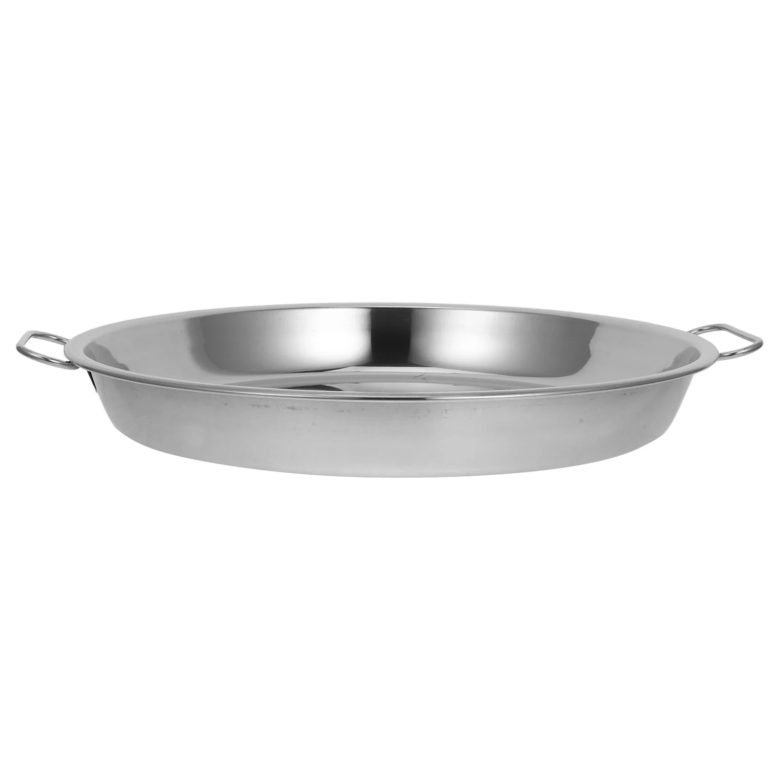 1pc Stainless Steel Roasting Pan Round Oven Tray For Turkey Meat Vegetables Baking Grilling Steaming Serving Bbq Kitchen Use
1pc Stainless Steel Roasting Pan Round Oven Tray For Turkey Meat Vegetables Baking Grilling Steaming Serving Bbq Kitchen Use
