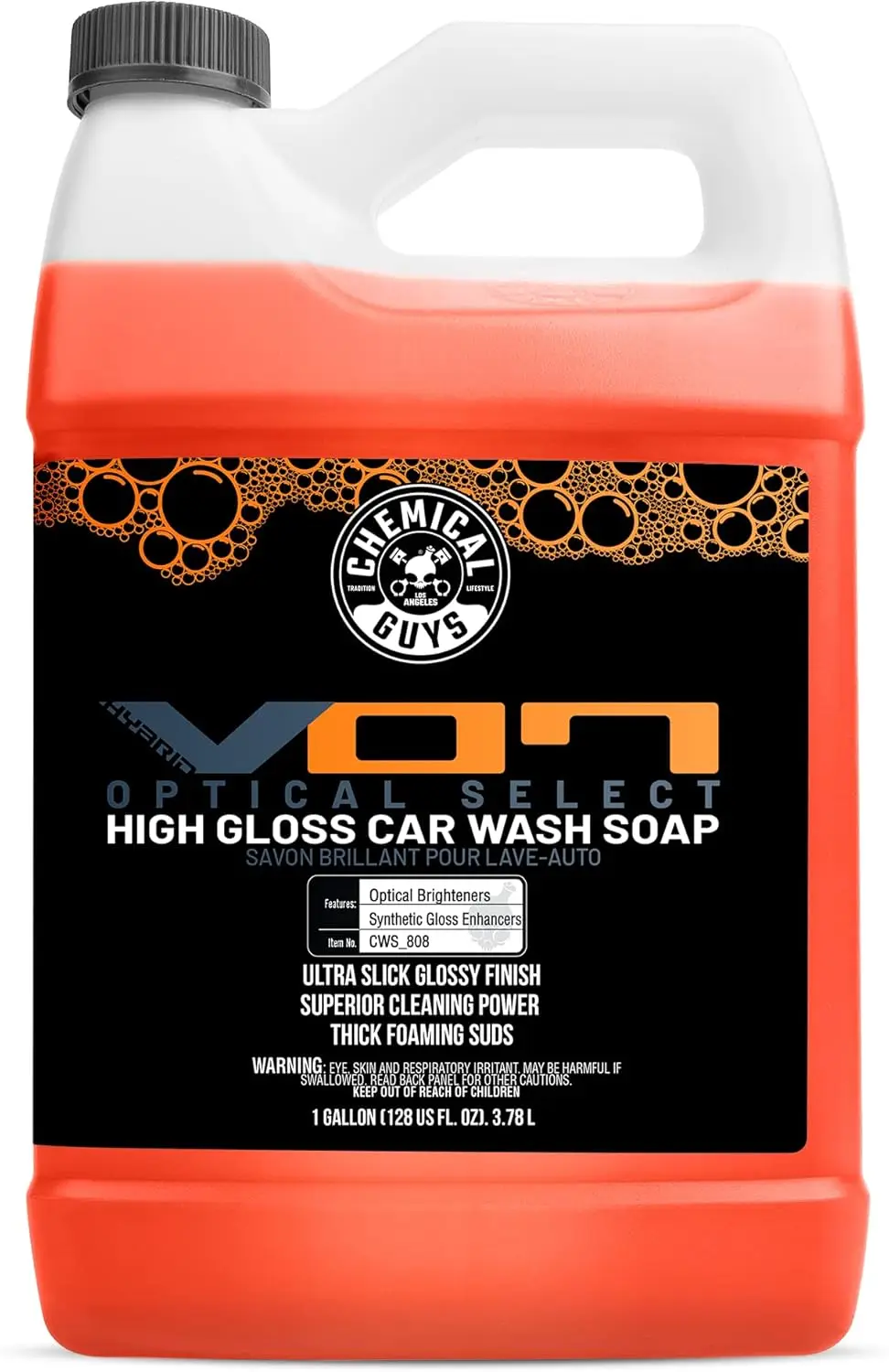 High Gloss Car Wash Soap, Safe for All Vehicles, Works with Foam Tools or Bucket, Orange Scent, 1 Gallon
High Gloss Car Wash Soap, Safe for All Vehicles, Works with Foam Tools or Bucket, Orange Scent, 1 Gallon