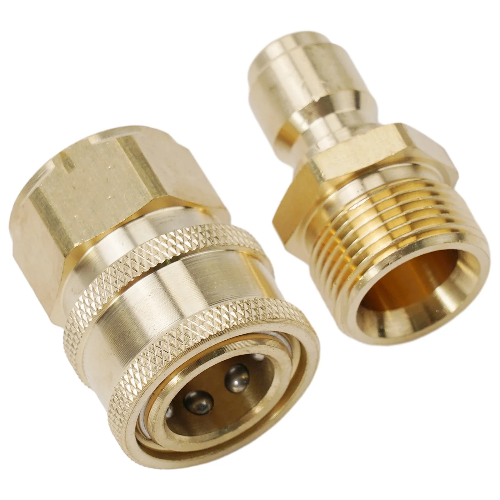 Thread Connector Quick Connect 3 8 M22 Hose Replacement Accessories Brass Fittings For High Pressure Washer Nozzles
Thread Connector Quick Connect 3 8 M22 Hose Replacement Accessories Brass Fittings For High Pressure Washer Nozzles