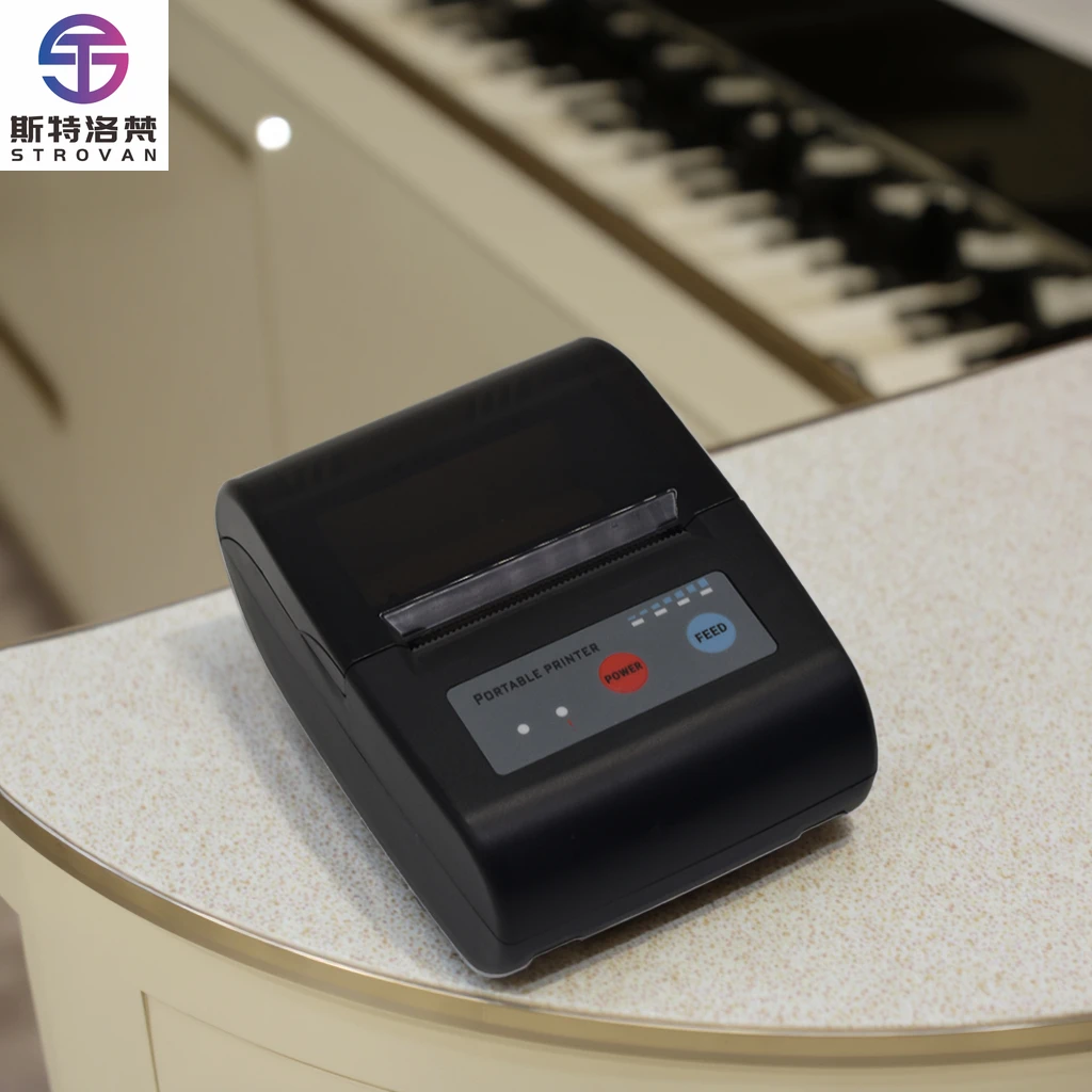 Supported 58mm Direct Thermal Receipt Printer with Bluetooth USB 2Inch Portable Mini Bill Printing Machine
Supported 58mm Direct Thermal Receipt Printer with Bluetooth USB 2Inch Portable Mini Bill Printing Machine