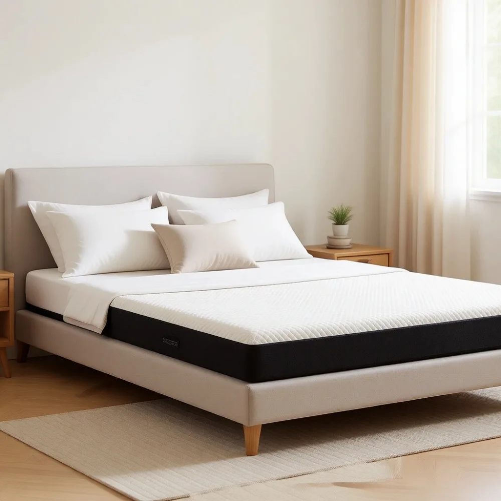 Tri Fold Memory Foam Mattress Portable Floor Bed Washable Cover CertiPUR US Certified for Travel Yoga Guest Mat
Tri Fold Memory Foam Mattress Portable Floor Bed Washable Cover CertiPUR US Certified for Travel Yoga Guest Mat