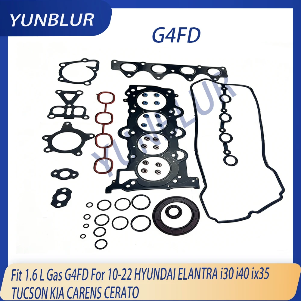Engine Parts Cylinder Head Full Gasket Set Fit 1.6 L Gas G4FD For 10-22 HYUNDAI ELANTRA i30 i40 ix35 TUCSON KIA CARENS CERATO
Engine Parts Cylinder Head Full Gasket Set Fit 1.6 L Gas G4FD For 10-22 HYUNDAI ELANTRA i30 i40 ix35 TUCSON KIA CARENS CERATO