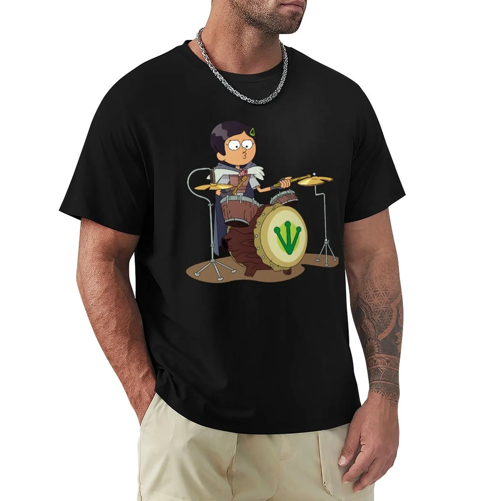 Drummer Marcy Marcy Wu Amphibia T-Shirt funny meme t-shirts topping anime men clothing
Drummer Marcy Marcy Wu Amphibia T-Shirt funny meme t-shirts topping anime men clothing