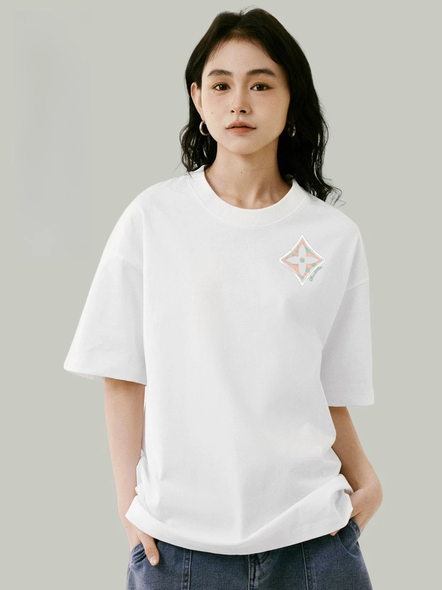 New high-quality trendy brand letter printing short-sleeved men's and women's T-shirts, sports comfortable loose tops T-shirts
New high-quality trendy brand letter printing short-sleeved men's and women's T-shirts, sports comfortable loose tops T-shirts