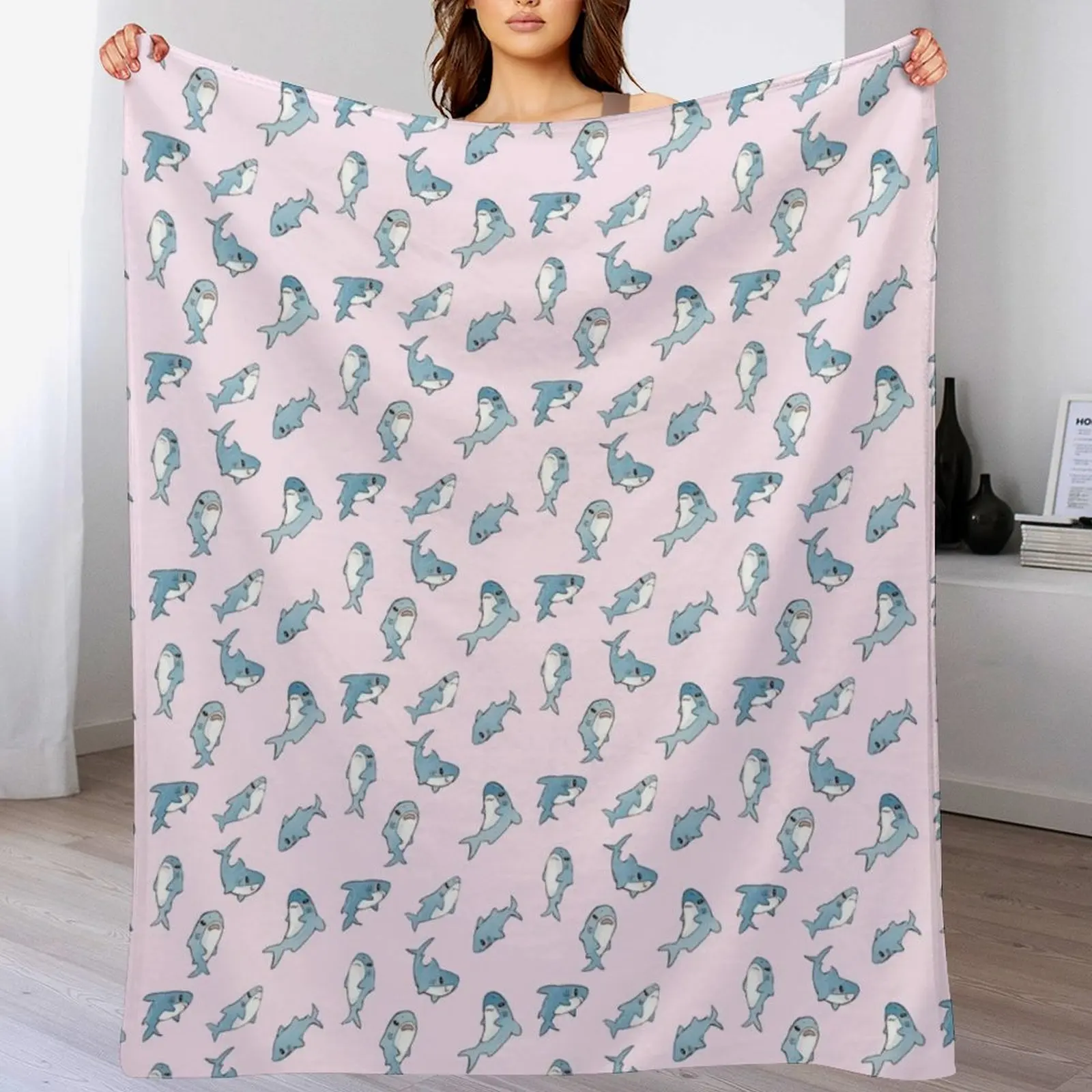 Blahaj Throw Blanket No Pilling Soft Warm Blanket for Bed
Blahaj Throw Blanket No Pilling Soft Warm Blanket for Bed
