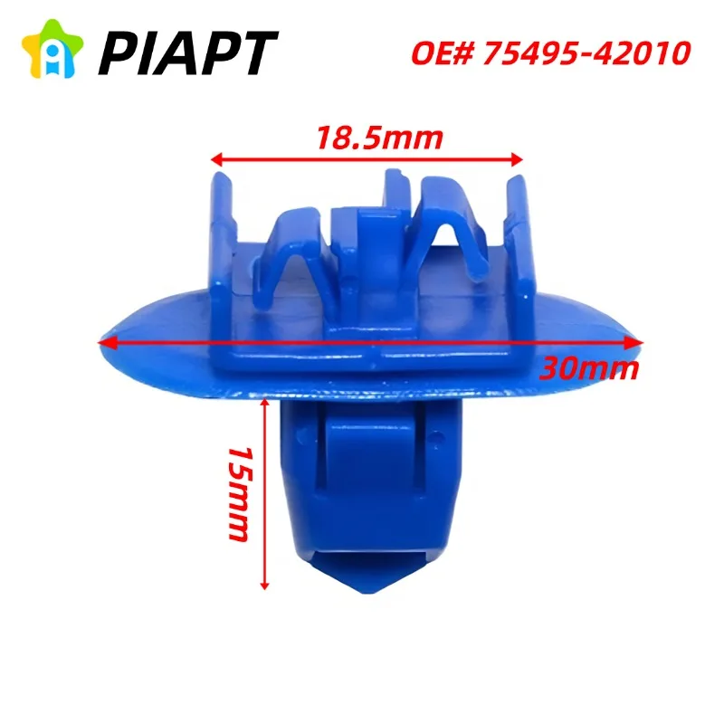 10PCS OE# 75495-42010 Fender Arch Moulding Clip For Toyota RAV4 2001–2005
10PCS OE# 75495-42010 Fender Arch Moulding Clip For Toyota RAV4 2001–2005