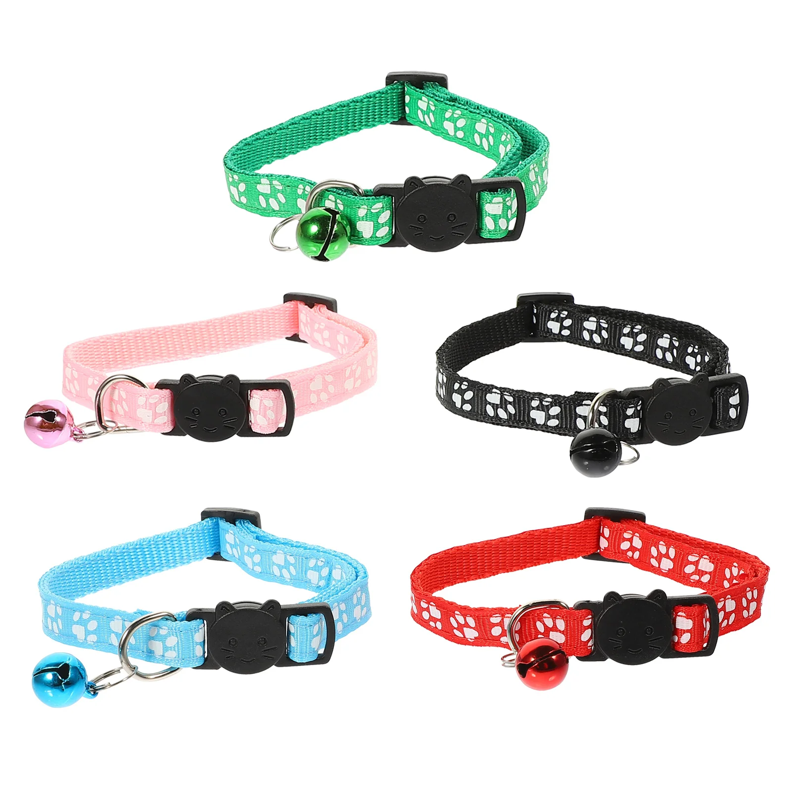 5 Pcs Cat Collar Premium Pet Classic Neckwear Chain for Kitten Decor Decorate Puppy High Grade Nylon Necklace
5 Pcs Cat Collar Premium Pet Classic Neckwear Chain for Kitten Decor Decorate Puppy High Grade Nylon Necklace