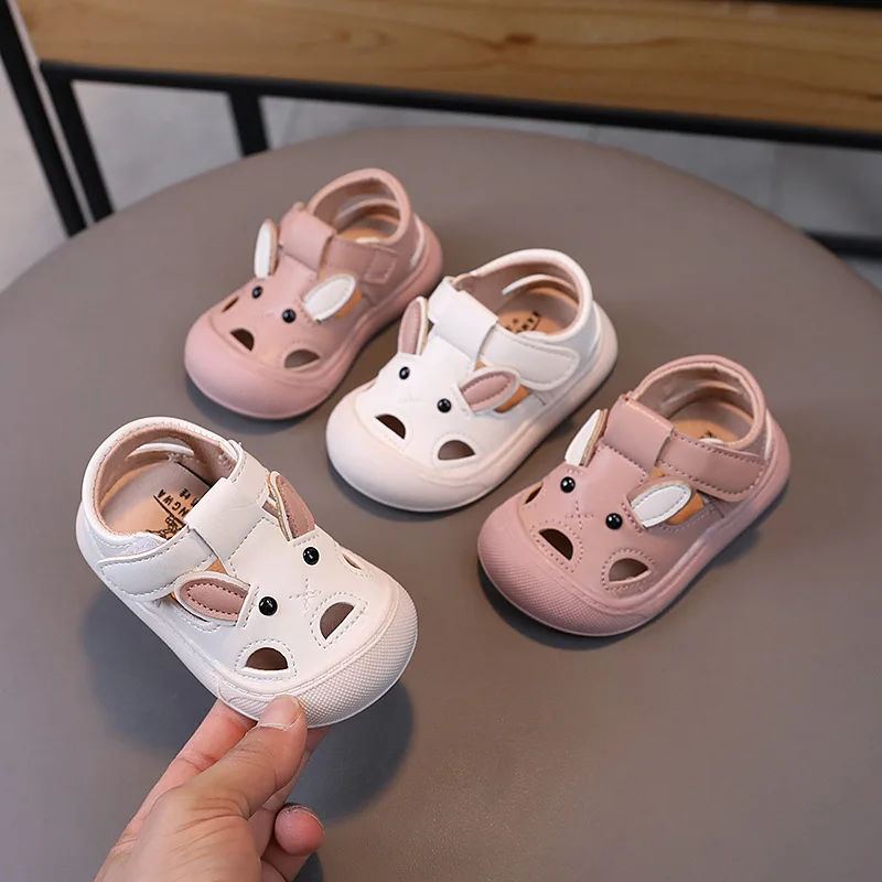 Summer New Children Fashion Soft Soled Sandals Cute Hollow Rabbit Breathable Antiskid Sandal Baby Casual Walking Shoes Sandalias
Summer New Children Fashion Soft Soled Sandals Cute Hollow Rabbit Breathable Antiskid Sandal Baby Casual Walking Shoes Sandalias