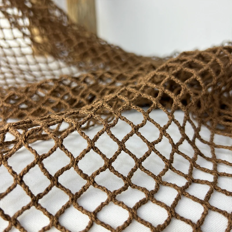 50x150cm Cotton Linen Net Fabric rough large hole gauze Designer Fabric for Diy Sewing Creative Clothing Material Cloth
50x150cm Cotton Linen Net Fabric rough large hole gauze Designer Fabric for Diy Sewing Creative Clothing Material Cloth