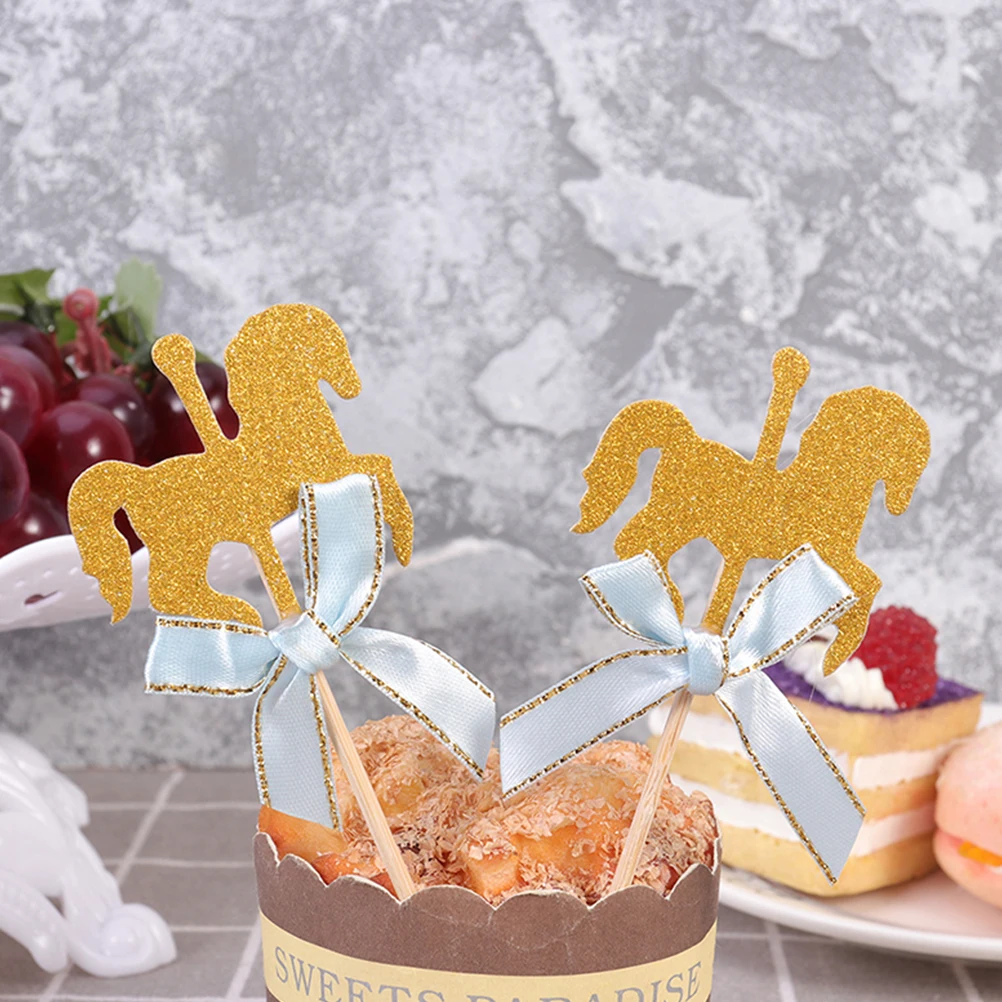 40pcs Rotating Horse Cake Decor Dessert Topper Wedding Party Prop Cupcake Ornament Carousel Horse Insert Baking Decoration
40pcs Rotating Horse Cake Decor Dessert Topper Wedding Party Prop Cupcake Ornament Carousel Horse Insert Baking Decoration