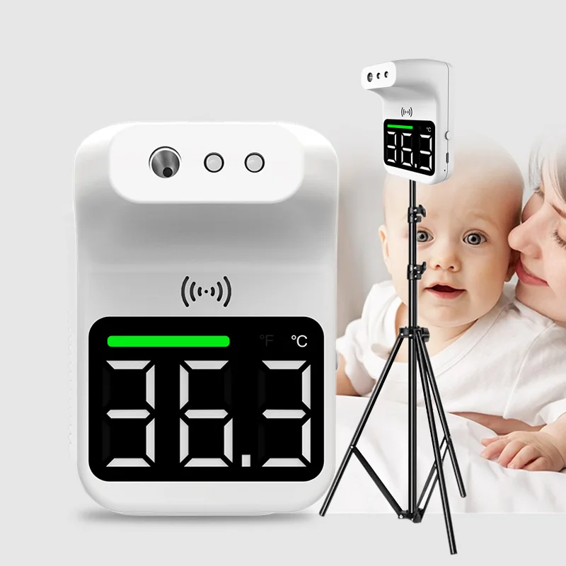 Vertical thermometer non-contact bracket electronic thermometer voice automatic alarm temperature gun
Vertical thermometer non-contact bracket electronic thermometer voice automatic alarm temperature gun
