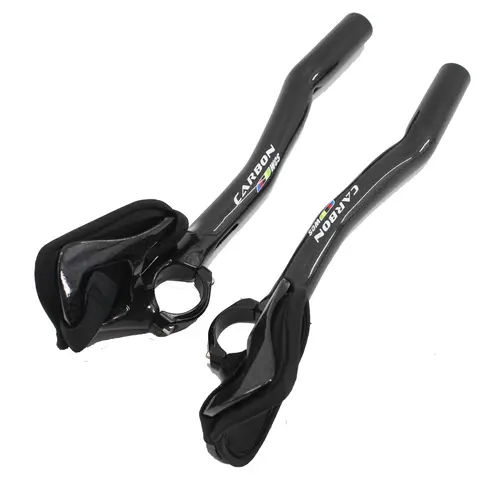 WCS Full Carbon Fiber Road Bicycle Handlebar Highway Rest Handlebar Aero Carbon TT Bike Handle Bars Trial TT Bar 3K Matte/Glossy