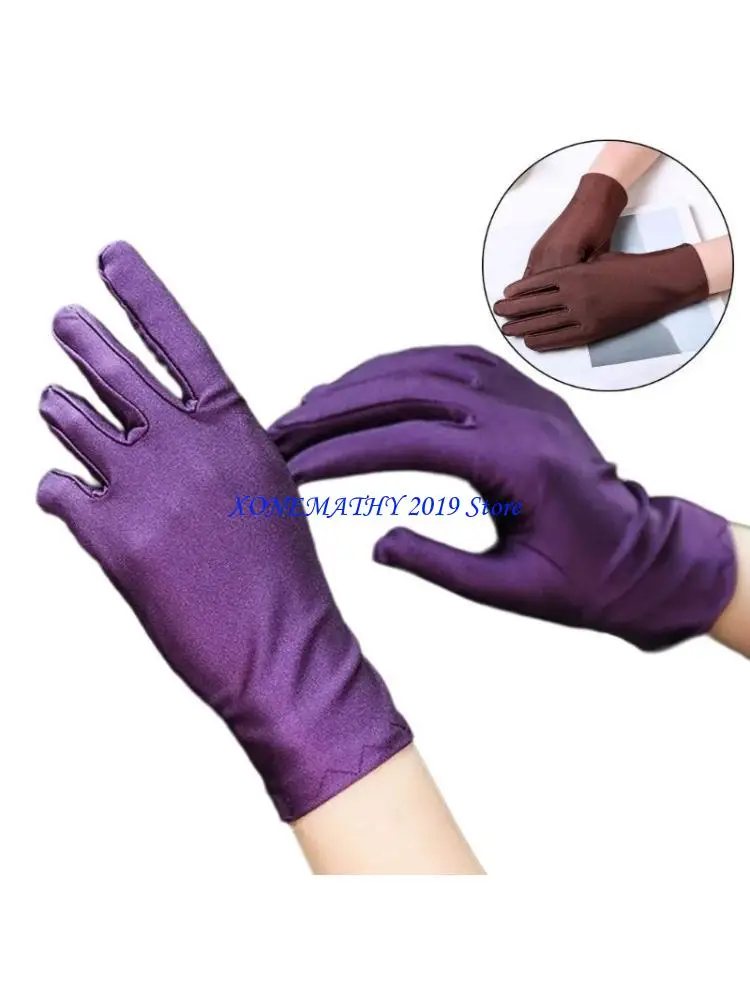 F42F 2pack Stylish Color Gloves Elegant Presentation Mittens Durability Gloves for Weddings Exhibitions and Business Meetings
F42F 2pack Stylish Color Gloves Elegant Presentation Mittens Durability Gloves for Weddings Exhibitions and Business Meetings