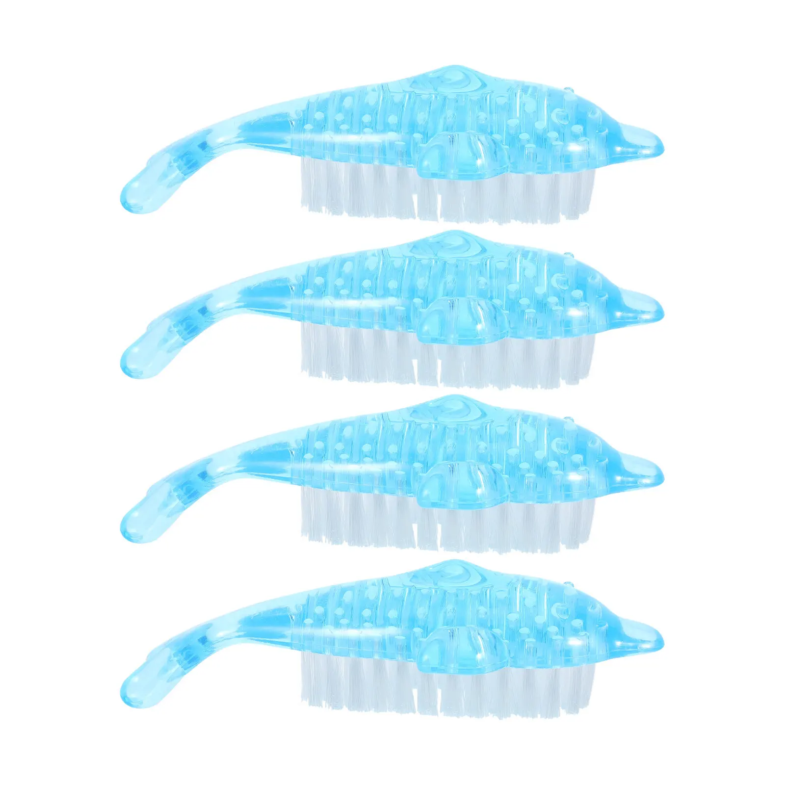 4Pcs Dolphin Nail Brush Multipurpose Fingernail Cleaning Tool Manicure Tools for Hands Feet Nails Soft Flexible Bristles
4Pcs Dolphin Nail Brush Multipurpose Fingernail Cleaning Tool Manicure Tools for Hands Feet Nails Soft Flexible Bristles