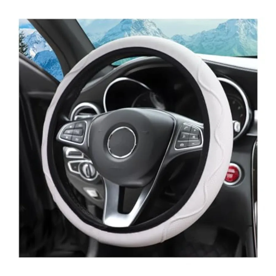 Elastic Stretch Steering Wheel Cover, Microfiber Breathable Ice Silk, Universal 15 Inch Anti-Slip Car Steering Wheel Protector,
Elastic Stretch Steering Wheel Cover, Microfiber Breathable Ice Silk, Universal 15 Inch Anti-Slip Car Steering Wheel Protector,
