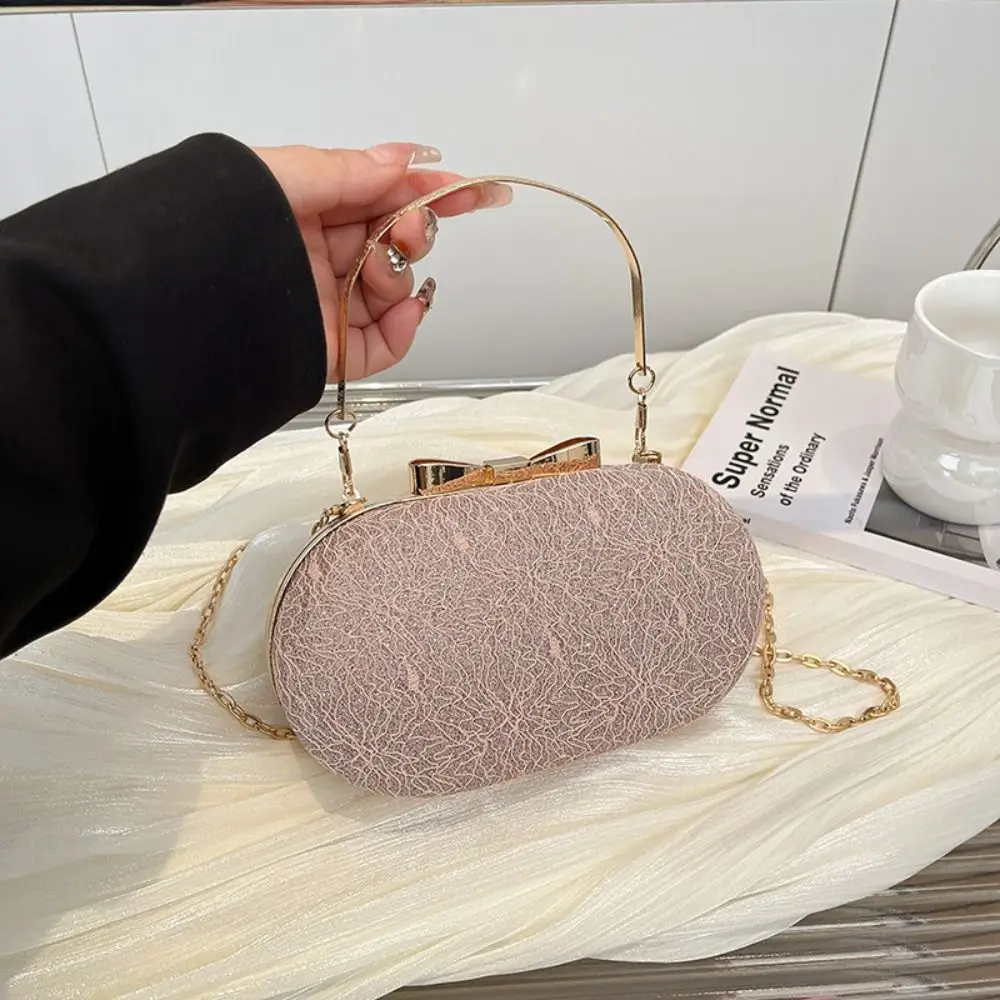 Bowknot Bow Evening Banquet Bag Glitter Large Capacity Box Handbag Make Up Storage Single Shoulder Ladies Clutch Bag Wedding
Bowknot Bow Evening Banquet Bag Glitter Large Capacity Box Handbag Make Up Storage Single Shoulder Ladies Clutch Bag Wedding