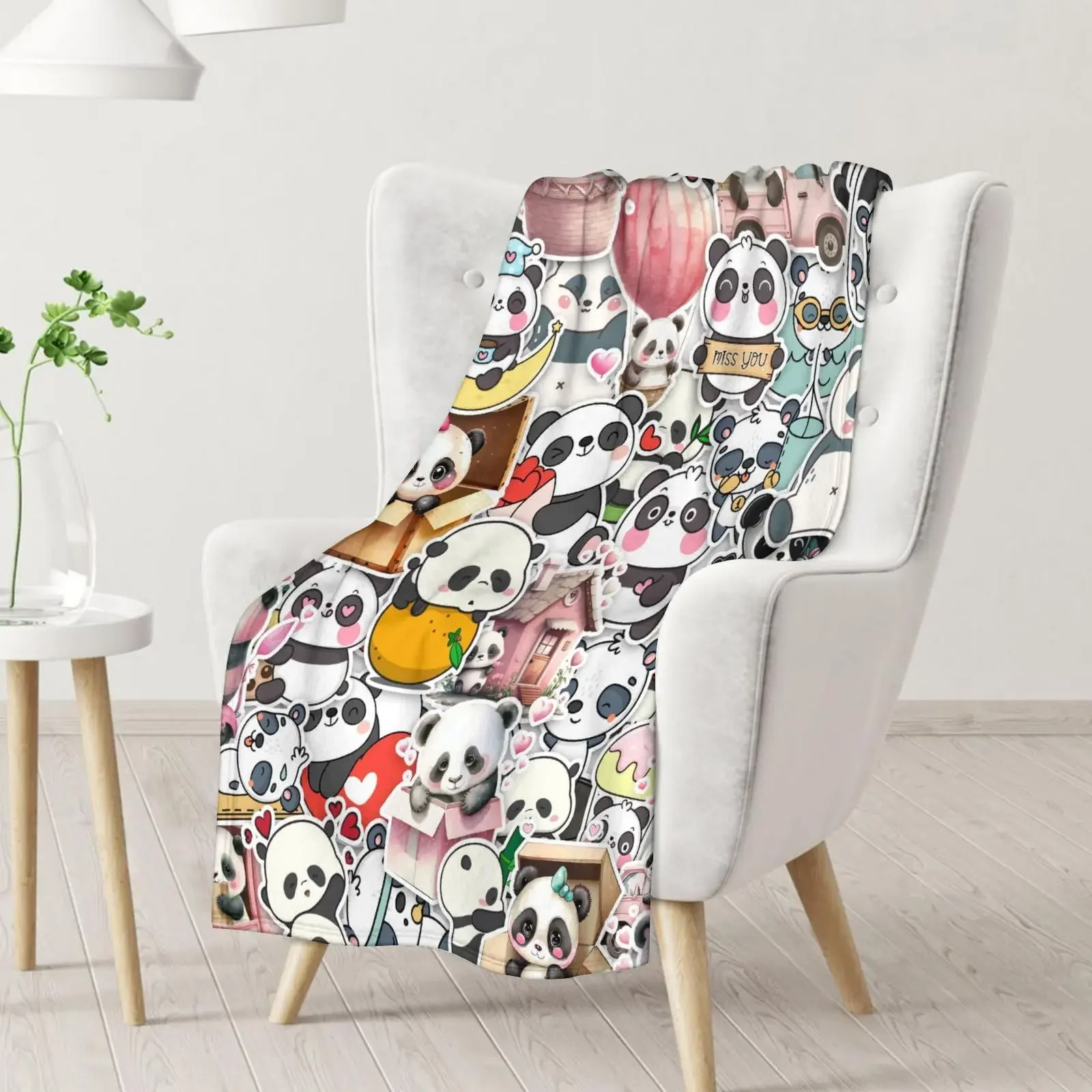 Panda Flannel Blanket Cartoon Animal Fuzzy Warm Throw Blanket for All Season Bedding Sofa Couch House Warming Decor Idea Gifts
Panda Flannel Blanket Cartoon Animal Fuzzy Warm Throw Blanket for All Season Bedding Sofa Couch House Warming Decor Idea Gifts