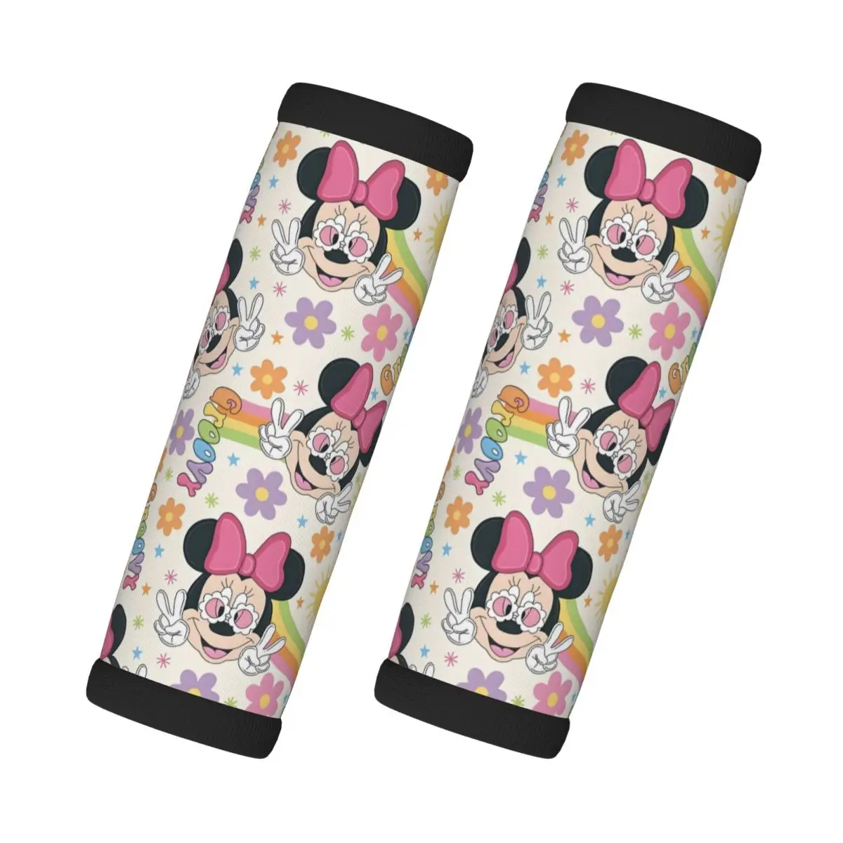Custom Funny Minnie Mouse 2 Pcs Luggage Handle Wrap Suitcase Identifier Handle Grip Neoprene Luggage For Car Interiors
Custom Funny Minnie Mouse 2 Pcs Luggage Handle Wrap Suitcase Identifier Handle Grip Neoprene Luggage For Car Interiors