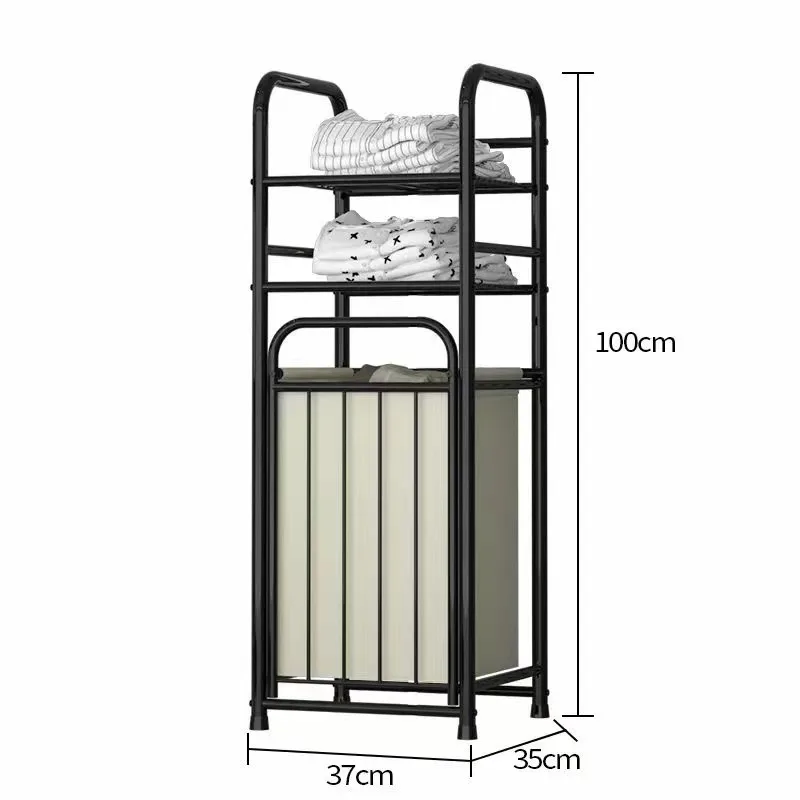 Dirty Basket Floor Shelf Household Multifunctional Storage Shelf
Dirty Basket Floor Shelf Household Multifunctional Storage Shelf