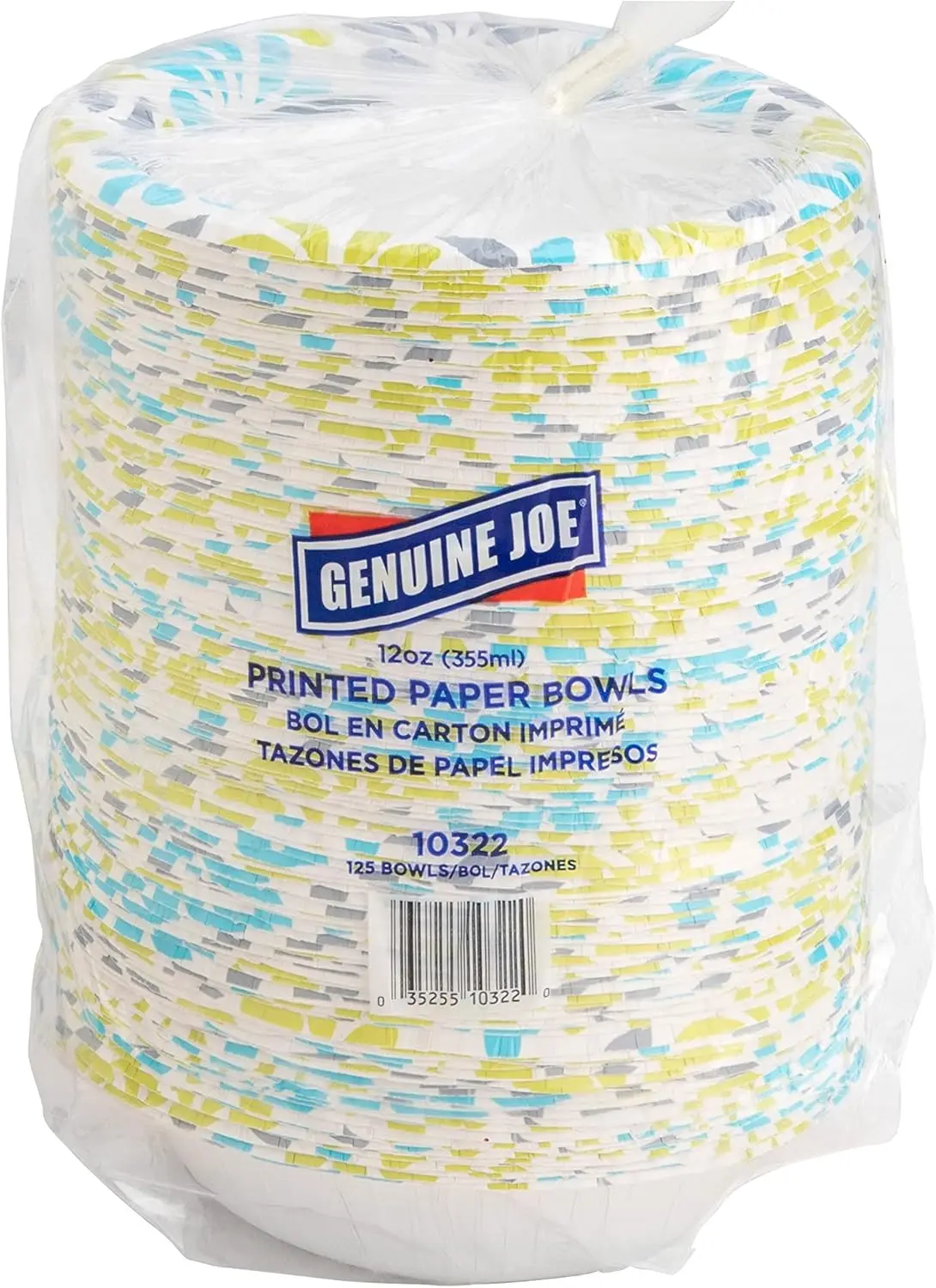 125 Pack 12 oz Disposable Paper Bowls for Parties and Events with Soak-Proof Design
125 Pack 12 oz Disposable Paper Bowls for Parties and Events with Soak-Proof Design