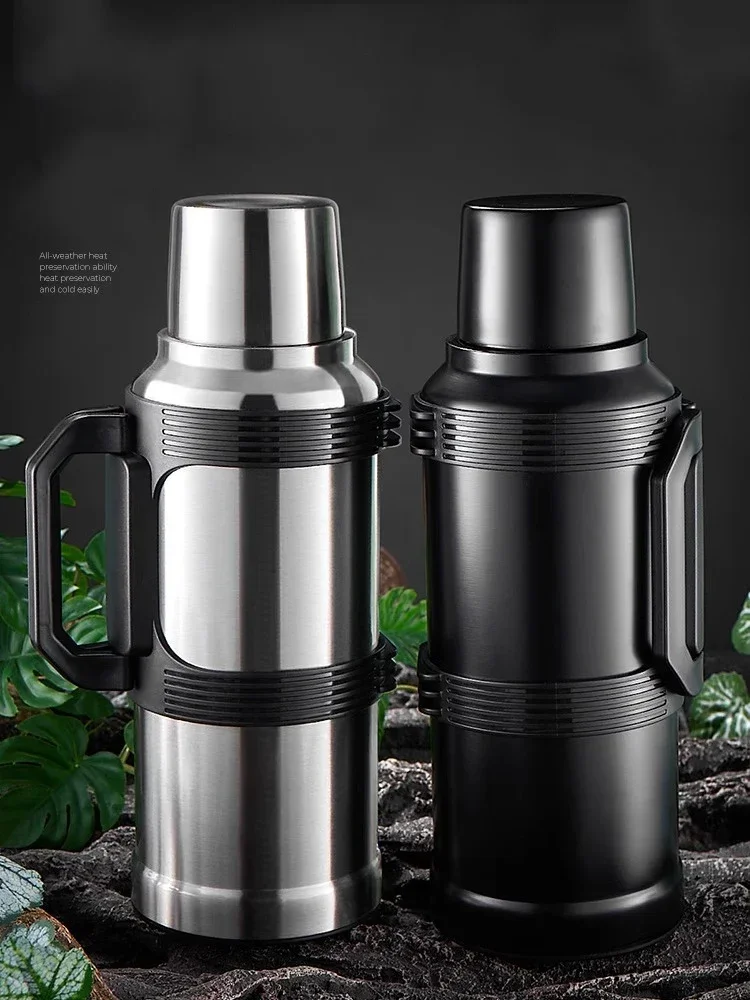 GIANXI Stainless Steel Portable Ooutdoor Thermal Bottle With Handle Large Capacity Camping Sport Kettle Camping Kitchenware Cafe
GIANXI Stainless Steel Portable Ooutdoor Thermal Bottle With Handle Large Capacity Camping Sport Kettle Camping Kitchenware Cafe