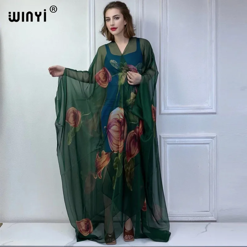 Кимоно WINYI Catwalk для женщин, с принтом, с пышным подолом, длинный рукав, кардиган, абайя, роскошная пляжная одежда из Дубая, накидка, платье в стиле бохо, кафтан
Кимоно WINYI Catwalk для женщин, с принтом, с пышным подолом, длинный рукав, кардиган, абайя, роскошная пляжная одежда из Дубая, накидка, платье в стиле бохо, кафтан