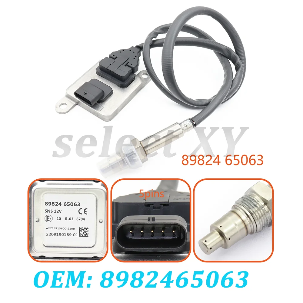 8982465063 8-98246506-3 5WK97210 Original New Nitrogen Oxide Sensor Nox Sensor For 12V for ISUZU 4JJ1 4HK1 NPR NQR NRR
8982465063 8-98246506-3 5WK97210 Original New Nitrogen Oxide Sensor Nox Sensor For 12V for ISUZU 4JJ1 4HK1 NPR NQR NRR
