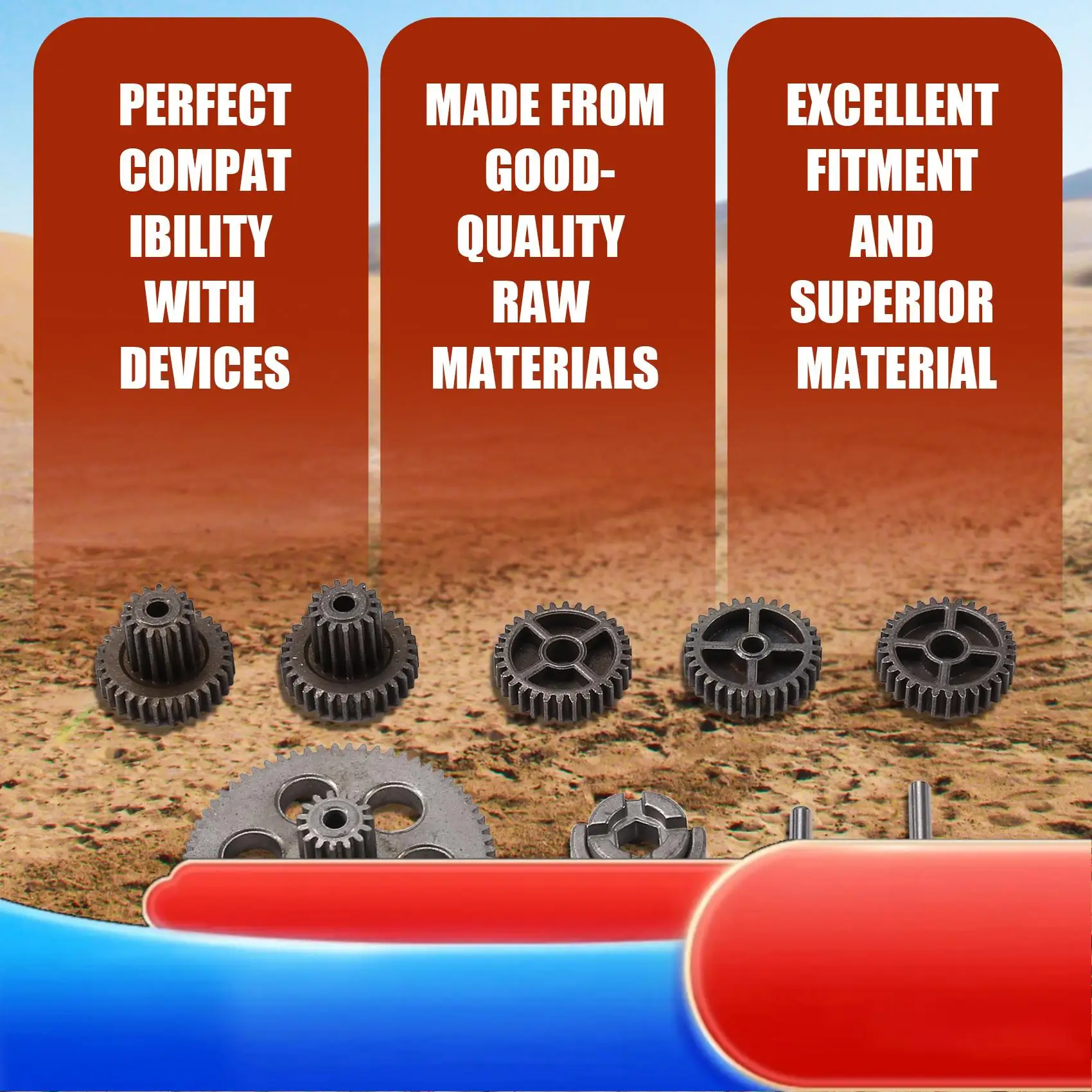 8Pcs Gear Steel Hardened Rc Gear Kit For FMS FCX24 1/24 RC Car Upgrade Parts-X65A 
8Pcs Gear Steel Hardened Rc Gear Kit For FMS FCX24 1/24 RC Car Upgrade Parts-X65A